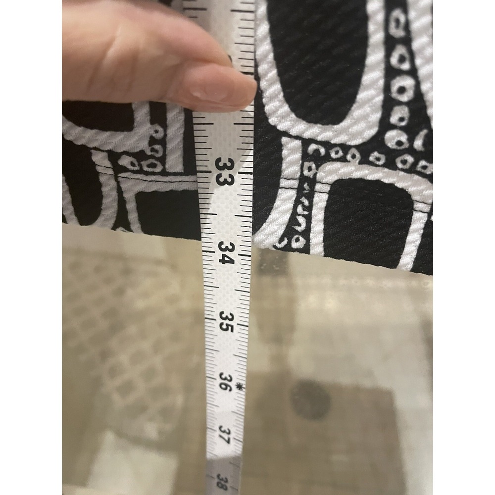 NWT Clara Sun Woo Black White Giraffe Print Mini Stretch Dress Small Sleeveless - Picture 7 of 11